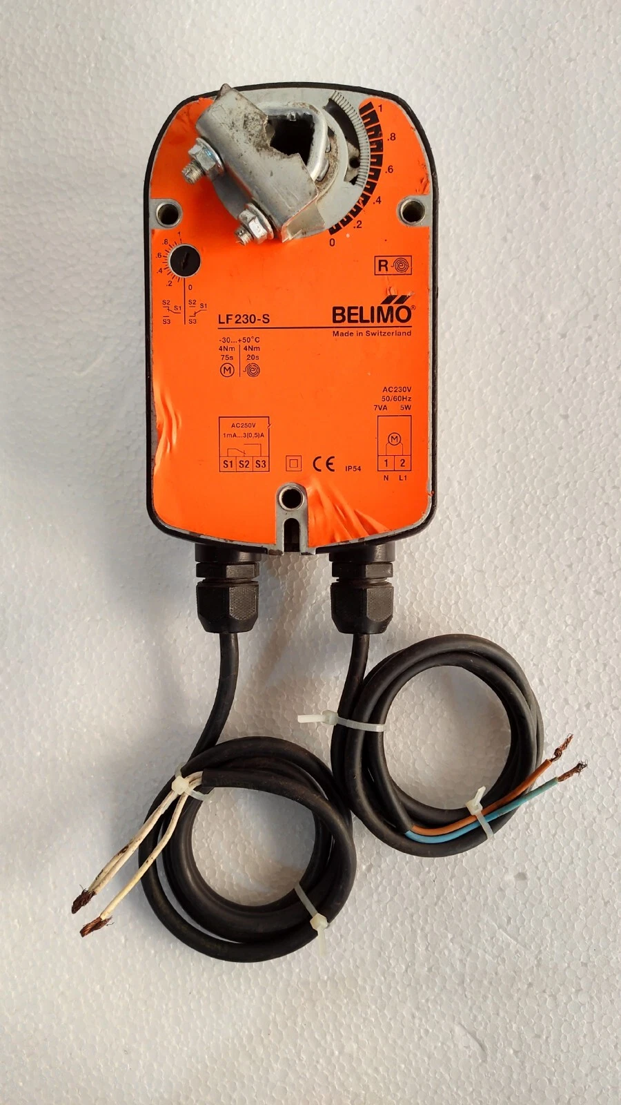 Belimo lf230-s / LF230-S Fire and smoke dampers / Spring-return actuator